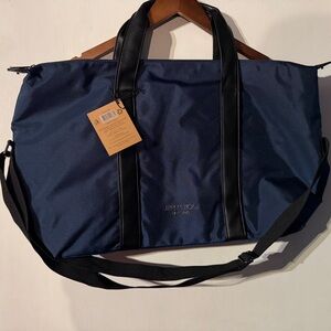 2 - Jimmy Choo Navy and Black Men's Duffel Bags